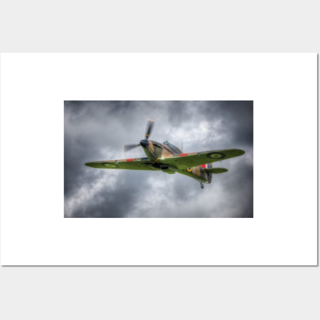 Hawker Hurricane Mk I R4118 Wall Art by Nigdaw